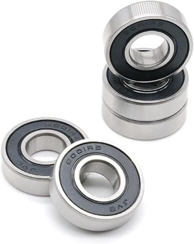 2PCS 6203-2RS Ball Bearing 17 * 40 * 12 mm Double Rubber Seal ABEC-7 Pre-Lubricated Ball Bearings 6203RS in Saudi Arabia