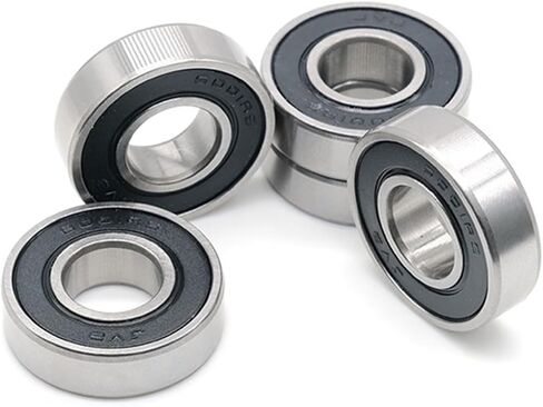 2PCS 6203-2RS Ball Bearing 17 * 40 * 12 mm Double Rubber Seal ABEC-7 Pre-Lubricated Ball Bearings 6203RS in Saudi Arabia