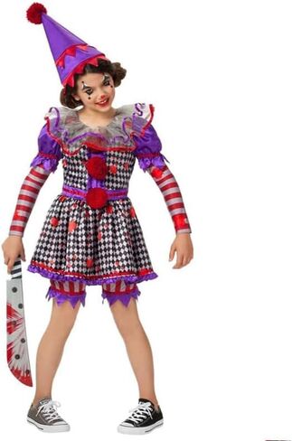 Spirit Halloween Creepy Costume Doll Clown Carnival Spooky Scary Horror in Saudi Arabia