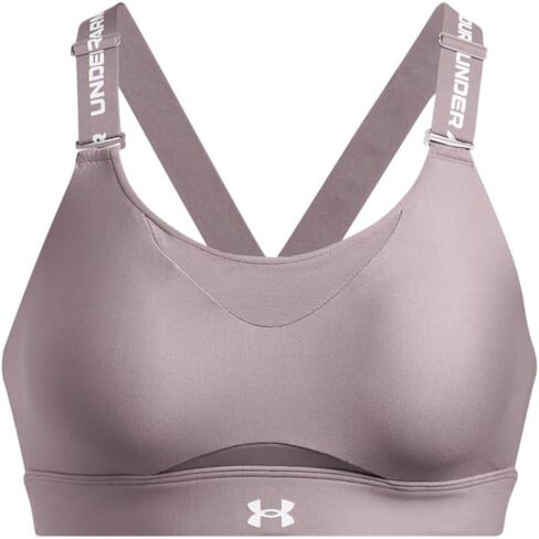 حمالة صدر رياضية نسائية من Under Armour Infinity High Impact، (016) Tetra Gray / / White، X-Large D-DD in Saudi Arabia
