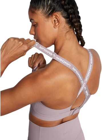 حمالة صدر رياضية نسائية من Under Armour Infinity High Impact، (016) Tetra Gray / / White، X-Large D-DD in Saudi Arabia