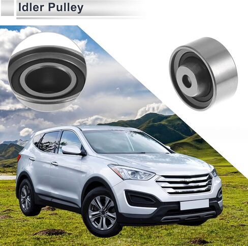 Drive Belt Idler Pulley for Kia Rio 2006-2011 for Hyundai Accent 2001-2011 Serpentine Tensioner Pulley Idler No.2481026020 1 Pc in Saudi Arabia