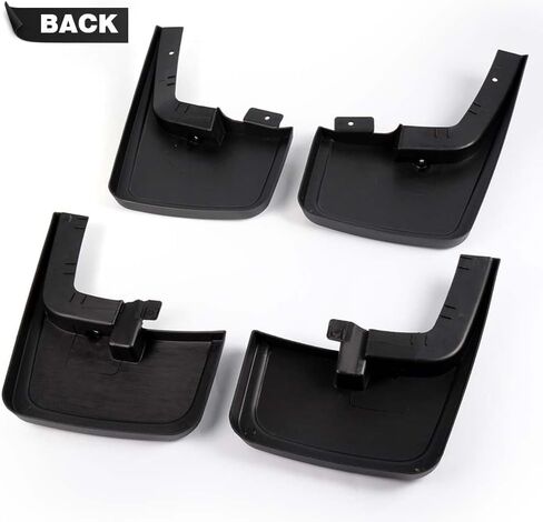 ALLGOOD Front Rear Splash Mud Guards Mudflaps Mud Flaps Compatible with Ford F150 2015 2016 2017 2018 (for Trucks with Fender Flares) 4Pc Set Black in Saudi Arabia