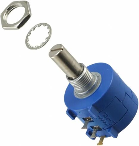 مقياس الجهد 3590S-2-502L، مقياس الجهد الدوار المقاوم المتغير، وعاء ريوستات 5 كيلو أوم 2 وات سلك جرح خطي in Saudi Arabia