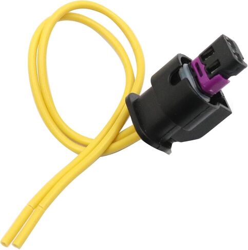 Priprilod License Plate Light Connector Harness 2-Way Compatible with Ram 1500，2500，3500 2019 2020 Harness Pigtail Plug Wiring #4F0973702 in Saudi Arabia