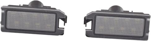 AJHLJ® 2Pcs LED Number Plate Lamp For Jeep Grand Cherokee 2014-2020 Compass 2014-2017 Patriot 2014-2017 White License Plate Light Assembly Fiat 500 Maserati Levante Dodge Viper in Kuwait