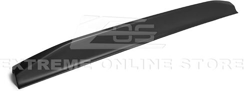 Replacement for 2014-2018 Chevrolet Silverado 1500 | 2016-2018 GMC Sierra All Models | Street Series ABS Plastic Primer Black Rear Trunk Lid Wing Tailgate Spoiler in Saudi Arabia
