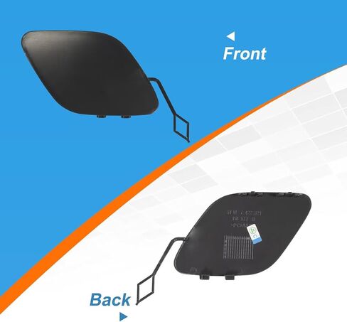 Car Front Bumper Tow Hook Cover Cap Towing Eye Fit For BMW 3 Series G20 Sedan G21 Wagon Fit 316d 318dX 2019 2020 2021 2022 (Carbon Black) 51118496520 Only suitable for Standard Package edition in Saudi Arabia