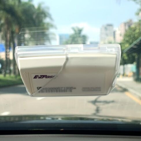 حامل EZ Pass لجهاز EZ Pass Mini وiPass مع أكواب شفط للزجاج الأمامي، حامل جهاز إرسال واستقبال على الزجاج الأمامي بدون حفر in Kuwait