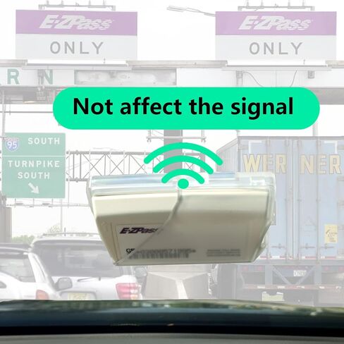 حامل EZ Pass لجهاز EZ Pass Mini وiPass مع أكواب شفط للزجاج الأمامي، حامل جهاز إرسال واستقبال على الزجاج الأمامي بدون حفر in Kuwait