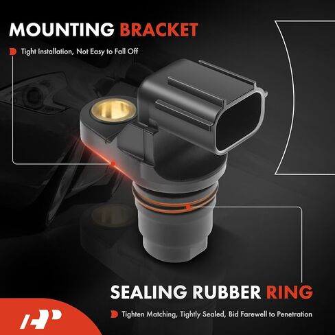 A-Premium Engine Camshaft Position Sensor Compatible with Honda CR-V 2010-2014, Civic 2012-2015, Accord 2008-2012, Crosstour 2012-2015 & Acura TSX 2009-2014, ILX 2013-2015, 2-PC Set in Saudi Arabia