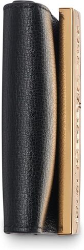 Karl Lagerfeld Paris Women's Jacqueline SLG Wallet, Black/Gold, Medium in Saudi Arabia