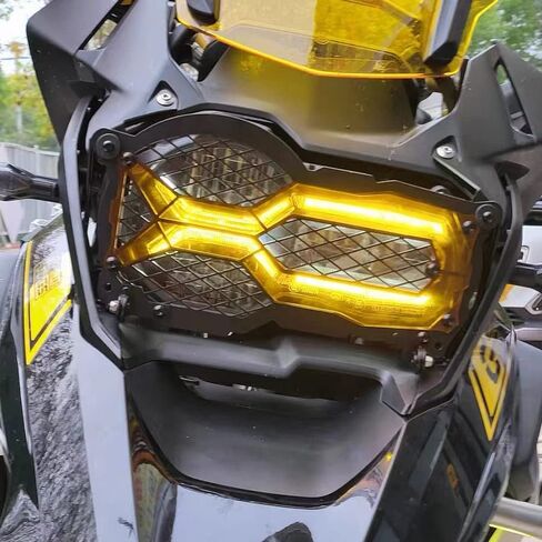 R1200GS R1250GS Motorcycle Headlight Head Light Front Lamp Guard Protector Cover Grille For B.M.W R 1200 1250 GS LC ADV Adventure in Saudi Arabia