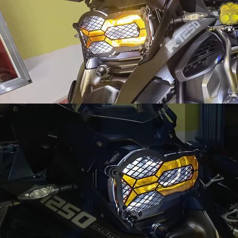 R1200GS R1250GS Motorcycle Headlight Head Light Front Lamp Guard Protector Cover Grille For B.M.W R 1200 1250 GS LC ADV Adventure in Saudi Arabia