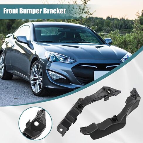 GXARTS 2 قطعة دعامة مصد أمامية يسار ويمين 865132M300 865142M300 متوافقة مع Hyundai Genesis Coupe 2013 2014 2015 2016 in Saudi Arabia