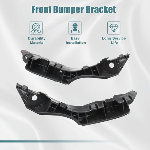 GXARTS 2 قطعة دعامة مصد أمامية يسار ويمين 865132M300 865142M300 متوافقة مع Hyundai Genesis Coupe 2013 2014 2015 2016 in Saudi Arabia