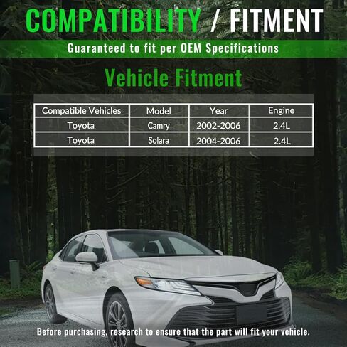 Catalytic Converter Compatible with Toyota Camry 1997-2001 2.2L V6(OEM replacement parts) in Kuwait