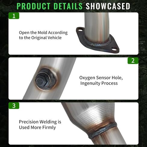 Catalytic Converter Compatible with Toyota Camry 1997-2001 2.2L V6(OEM replacement parts) in Kuwait