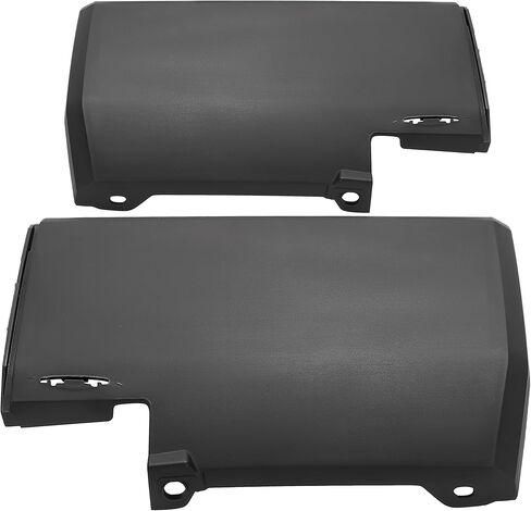 غطاء نهاية المصد الخلفي KUAFU متوافق مع 2022-2023 Toyota Tundra استبدال لـ 52181-0C050 52182-0C050 TO1117113 TO1116113 غطاء نهاية المصد من البلاستيك PP مطلي باللون الأسود غير اللامع يسار + يمين in Kuwait