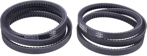 أحزمة محرك المضخة ZTUOAUMA 2X مقاس 50.7 بوصة × 1/2 بوصة 603907 607400 لـ Hustler Raptor Flip-UP Raptor SD Raptor SDX Raptor Limited صفر الانعطاف جزازات العشب in Saudi Arabia