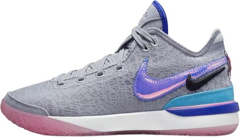 أحذية كرة السلة Nike Zoom Lebron NXXT Gen للرجال (Wolf Grey/Pink Spell، نظام مقاسات الأحذية الأمريكية، للبالغين، للرجال، رقمي، متوسط، 10) in Saudi Arabia