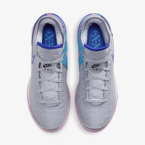 أحذية كرة السلة Nike Zoom Lebron NXXT Gen للرجال (Wolf Grey/Pink Spell، نظام مقاسات الأحذية الأمريكية، للبالغين، للرجال، رقمي، متوسط، 10) in Saudi Arabia