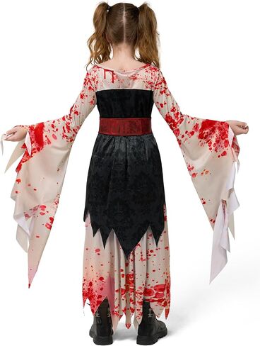 Spooktacular Creations Halloween Zombie Costume for Girls, Halloween Costume for Kids, Zombie Princess Dress in Saudi Arabia