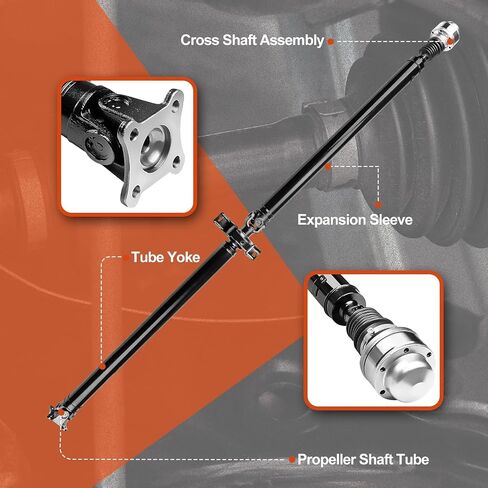 946-036 Rear Complete Drive Shaft Prop Shaft Driveshaft Assembly [AWD] Fit for Chevrolet Equinox, Fit for GMC Terrain 2010-2017, 2.4L 3.0L, Replace OE 20824105, 84214206 in Saudi Arabia