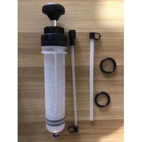 200cc Fluid Extractor, 2023 Version Oil Extractor Pump and Fill Pump, Upgrade Manual Fuel Suction & Filler, Fluid Oil Change Evacuator
