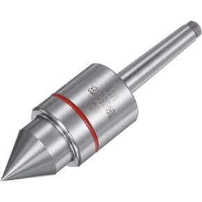 uxcell MT1 Live Center, Morse Taper Precision Medium Duty Rotary Active Center Tool for CNC Lathe Metal High Speed Turning Revolving Milling