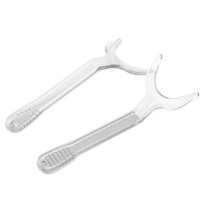 ضمامات تصوير الأسنان 2 قطعة أسنان شفافة قابلة للتعقيم داخل الفم الخد/ضام الشفاه فتاحة الفم in Kuwait