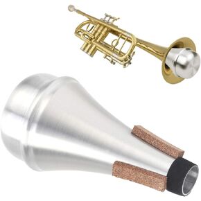 Trumpet Mute Practice, Trumpet Practice Mute Trumpet Silencer Trumpet Straight Mute Trumpet Wall Mount Trumpet Accessories Practice Trumpet Mute for Home