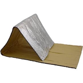 Car Noise Sound Deadening Insulation Mat Heat Shield Moisture Deadener Pad 39" X 12" Compatible with ABS Fairing Motorcycle Heatshield (3 Sq Foot)