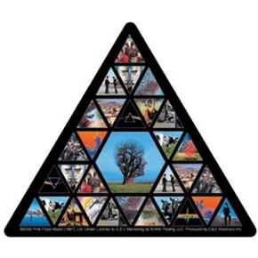 C&D Visionary Pink Floyd - Triangle Sticker (S-1793)