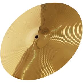 Drum Cymbals Metal Drum Cymbal Replacement Cymbals Drum Crash Cymbals Jazz Drum Replacement Part Practice Drum Crash Cymbal Jazz Drum Cymbal Cymbals for Drums Hardware Alloy
