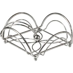 Spectrum Diversified Flower Napkin Holder, Chrome