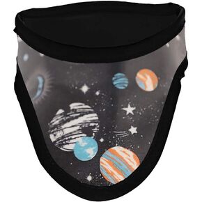 Thyroid Shield/Collar .50mm Pb Lightweight Radiation Protection with PVC Easy Clean Color Planets