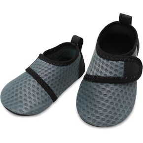 L-RUN Baby Water Shoes Barefoot Walking Shoes Infant Aqua Sock Swim Shoes for Beach Pool Sand Babies First Walker Shoes