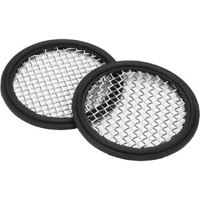 DERNORD 2 Pack 2" Sanitary Tri-Clamp Gasket EPDM w/Stainless Bonded Type Screen 10 Mesh