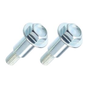 2 Pcs Timing Belt Cover Bolts Compatible for Subaru Baja 2003-2006 2.5L H4 2.5L H4 Turbo, Durable Metal Silver Tone