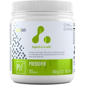ATP LAB | PreBioFibRegular 300g | Prebiotique fibers for an Optimal Gut Health.