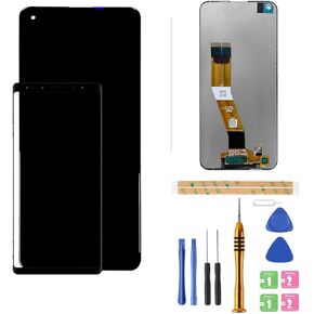 for Samsung Galaxy A11 A115 2020 SM-A115 SM-A115M SM-A115F/DS 6.4" Replacement LCD Display Screen Touch Digitizer Assembly (Black)