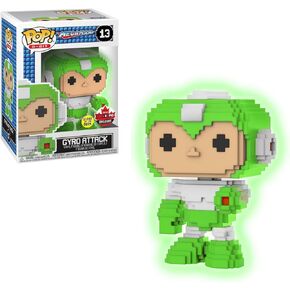 Funko POP! Mega Man 8-Bit Gyro Attack Glow in The Dark #13