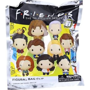 Warner Bros. Friends 3D Foam Bag Clip - Series 3, Multi Color
