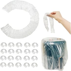 20pcs Large Kitchen Small Appliance Covers - Dust Cover Universal Clear Kitchen Appliances Toaster Oven Cover Blender Cover Thickened Disposable Furniture for Toaster, Air Fryer, Instant Pot,Universal
