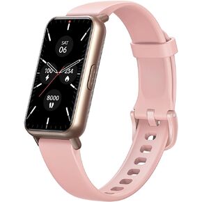 Fitness & Activity Tracker with Sleep and Blood Oxygen Monitoring, 24/7 Heart Rate Stress Index and Respiratory Training 1.58" AMOLED Display 5ATM Waterproof and More Black