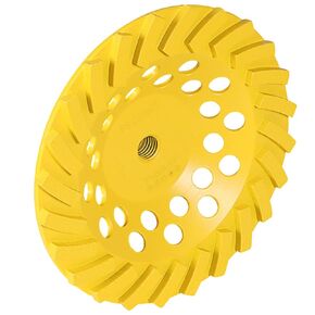 Grinding Wheel Diamond 7 Inch Diameter 5/8 Inch - 11 Inch Arbor for Concrete