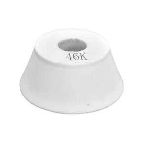 Eujgoov Flare Cup Grinding Wheel Dia 3" Ceramic Grinding Wheel Thick 32mm White Corundum Flaring Cup Grinder(46#)