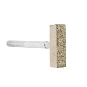 Diamond Grinding Wheel Dresser, T Shaped Grinding Disc Wheel Stone Dresser Bench Grinder Dressing Tool with Knurled Handle for Secure Grip