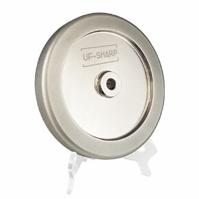 6 inch 4 in 1 CBN Grinding Wheel - 180 Grit x 1.25" Wide x 1/2" Bore (180 Grit)